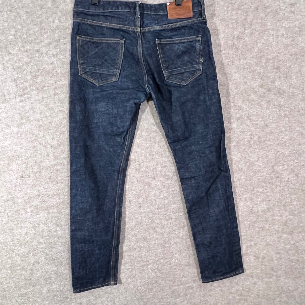 Scotch Soda Amsterdam Blauw Lot 22 Selvedge Dark Slim Fit Denim Jeans Mens 32x32 - Picture 4 of 16
